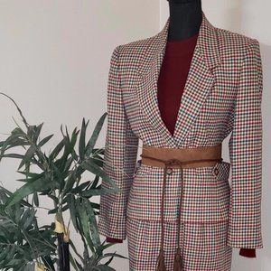 1980s 80s Vintage Retro Country Suburban 2 Piece P